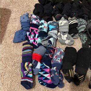 Men's Socks lot of 57